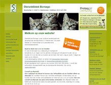 Tablet Screenshot of dierenkliniekbornego.nl
